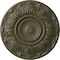 Ekena Millwork Whitman Ceiling Medallion (For Canopies up to 3 3/4"), Hand-Painted Painted Turtle, 13"OD x 1 3/8"P CM13WHPTF - alternate 1